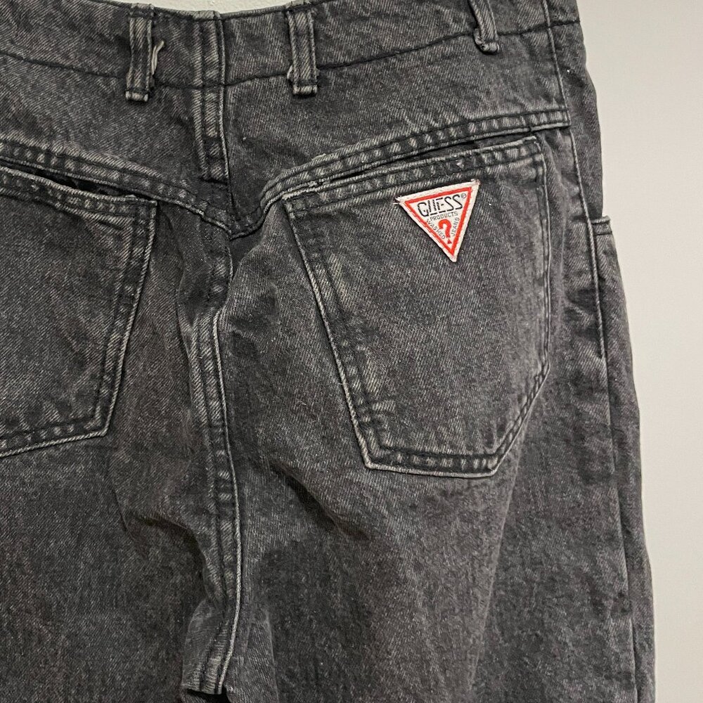 Vintage Guess Jeans charcoal grey - georges marciano